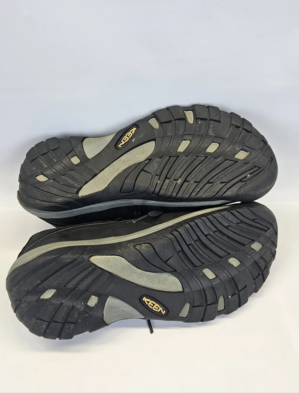 Keen Toyah Shoes Womens 9.5 Black Leather Hiking Oxford Sneaker Outdoor